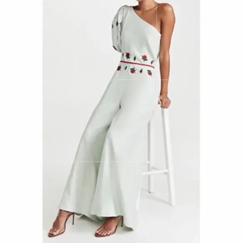 NWOT Fanm Mon Datcha Jumpsuit in Mint Green - Picture 5 of 9